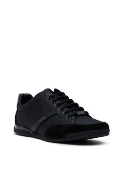 BOSS BLACK Sneakersy Saturn_Lowp | z dodatkiem skóry ze sklepu Gomez Fashion Store w kategorii Buty sportowe męskie - zdjęcie 167895486
