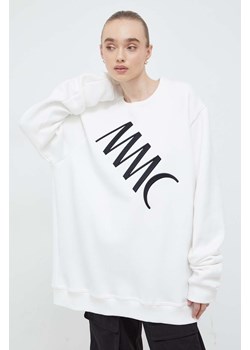 MMC STUDIO bluza bawełniana kolor biały z aplikacją ze sklepu ANSWEAR.com w kategorii Bluzy męskie - zdjęcie 167899495