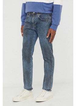 Levi&apos;s jeansy 512 SLIM męskie kolor niebieski ze sklepu ANSWEAR.com w kategorii Jeansy męskie - zdjęcie 167899769