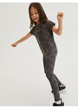 Reserved - Bawełniane legginsy - ciemnoszary ze sklepu Reserved w kategorii Spodnie dziewczęce - zdjęcie 167900817