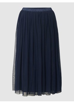 Spódnica midi z siateczki z elastycznym pasem ze sklepu Peek&Cloppenburg  w kategorii Spódnice - zdjęcie 167924658