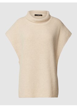 Sweter z dzianiny z krótkimi rękawami model ‘POLO’ ze sklepu Peek&Cloppenburg  w kategorii Kamizelki damskie - zdjęcie 167924739