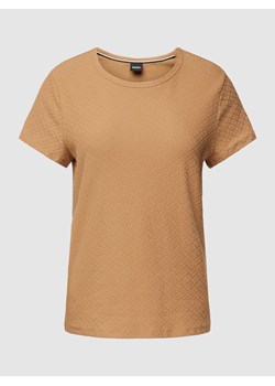 T-shirt z fakturowanym wzorem model ‘Eventsy’ ze sklepu Peek&Cloppenburg  w kategorii Bluzki damskie - zdjęcie 167924758