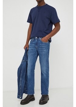Levi&apos;s jeansy 502 TAPER męskie kolor niebieski ze sklepu ANSWEAR.com w kategorii Jeansy męskie - zdjęcie 167924977