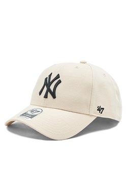 Czapka z daszkiem 47 Brand MLB New York Yankees '47 MVP SNAPBACK B-MVPSP17WBP-NT Natural ze sklepu eobuwie.pl w kategorii Czapki z daszkiem damskie - zdjęcie 167925089