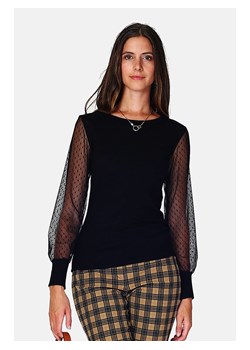 ASSUILI Bluzka w kolorze czarnym ze sklepu Limango Polska w kategorii Bluzki damskie - zdjęcie 167925555