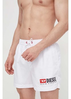 Diesel szorty kąpielowe kolor biały ze sklepu ANSWEAR.com w kategorii Kąpielówki - zdjęcie 167927705