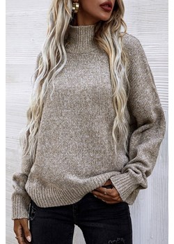 Sweter REVENISA BEIGE ze sklepu Ivet Shop w kategorii Swetry damskie - zdjęcie 167929055