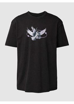 T-shirt z nadrukiem z motywem model ‘VIVE LE LIBERTÉ’ ze sklepu Peek&Cloppenburg  w kategorii T-shirty męskie - zdjęcie 167930487