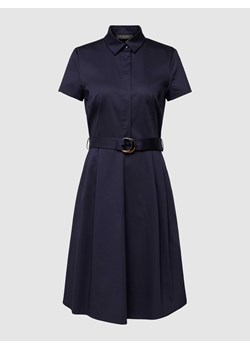 Sukienka w jednolitym kolorze z tasiemką w talii ze sklepu Peek&Cloppenburg  w kategorii Sukienki - zdjęcie 167930647