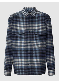 Kurtka koszulowa o kroju regular fit ze wzorem w szkocką kratę model ‘GUNRAY’ ze sklepu Peek&Cloppenburg  w kategorii Koszule męskie - zdjęcie 167930656
