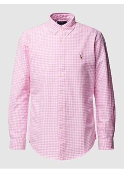 Koszula casualowa z listwą guzikową na całej długości i wzorem w kratkę vichy ze sklepu Peek&Cloppenburg  w kategorii Koszule męskie - zdjęcie 167930747