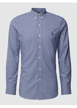 Koszula casualowa o kroju slim fit ze wzorem w kratkę vichy ze sklepu Peek&Cloppenburg  w kategorii Koszule męskie - zdjęcie 167931526