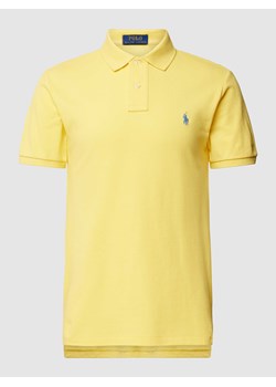 Koszulka polo o kroju slim fit z wyhaftowanym logo ze sklepu Peek&Cloppenburg  w kategorii T-shirty męskie - zdjęcie 167931558