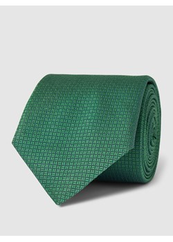 Krawat jedwabny ze wzorem na całej powierzchni ze sklepu Peek&Cloppenburg  w kategorii Krawaty - zdjęcie 167931608