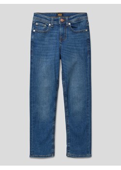 Jeansy o kroju regular fit z 5 kieszeniami model ‘CLARK’ ze sklepu Peek&Cloppenburg  w kategorii Spodnie chłopięce - zdjęcie 167931749
