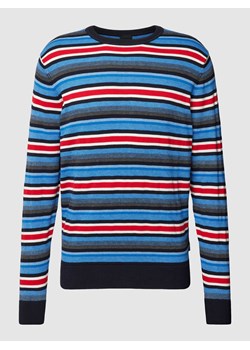 Sweter z dzianiny z czystej bawełny ze sklepu Peek&Cloppenburg  w kategorii Swetry męskie - zdjęcie 167932018