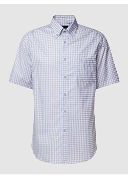 Koszula casualowa o kroju regular fit w kratkę vichy ze sklepu Peek&Cloppenburg  w kategorii Koszule męskie - zdjęcie 167932088
