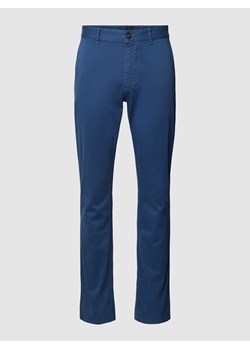 Chinosy o kroju slim fit z kieszeniami z tyłu ze sklepu Peek&Cloppenburg  w kategorii Spodnie męskie - zdjęcie 167932096