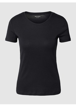 T-shirt z okrągłym dekoltem ze sklepu Peek&Cloppenburg  w kategorii Bluzki damskie - zdjęcie 167932385