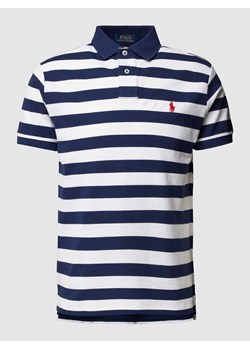 Koszulka polo z wyhaftowanym logo ze sklepu Peek&Cloppenburg  w kategorii T-shirty męskie - zdjęcie 167932567