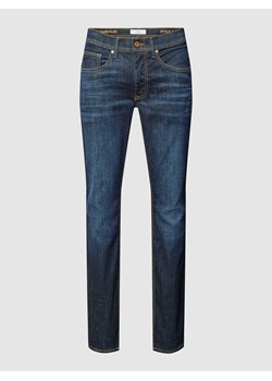 Jeansy o kroju slim fit ze szwami w kontrastowym kolorze model ‘CHRIS’ ze sklepu Peek&Cloppenburg  w kategorii Jeansy męskie - zdjęcie 167932827