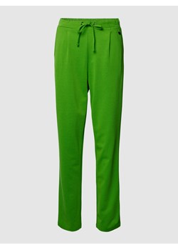 Spodnie z aplikacją model ‘ZASTRETCH’ ze sklepu Peek&Cloppenburg  w kategorii Spodnie damskie - zdjęcie 167932947
