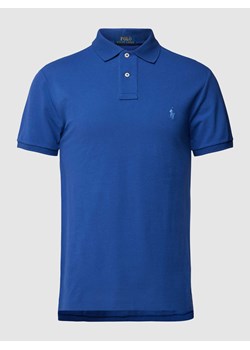Koszulka polo o kroju slim fit z wyhaftowanym logo ze sklepu Peek&Cloppenburg  w kategorii T-shirty męskie - zdjęcie 167933065