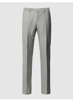 Spodnie do garnituru o kroju modern fit w kant ze sklepu Peek&Cloppenburg  w kategorii Spodnie męskie - zdjęcie 167933215