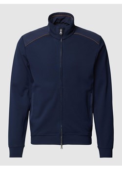 Bluza rozpinana z elastycznym pasem ze sklepu Peek&Cloppenburg  w kategorii Bluzy męskie - zdjęcie 167933218