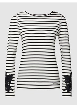 Bluzka z długim rękawem z wzorem w paski ze sklepu Peek&Cloppenburg  w kategorii Bluzki damskie - zdjęcie 167933275