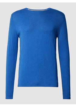 Sweter z dzianiny w jednolitym kolorze ze sklepu Peek&Cloppenburg  w kategorii Swetry męskie - zdjęcie 167933487