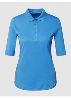 Koszulka polo z krótką listwą guzikową ze sklepu Peek&Cloppenburg  w kategorii Bluzki damskie - zdjęcie 167933775