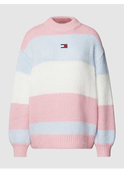 Sweter z dzianiny w stylu Colour Blocking ze sklepu Peek&Cloppenburg  w kategorii Swetry damskie - zdjęcie 167933946