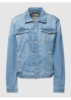 Kurtka jeansowa z kieszeniami na piersi ze sklepu Peek&Cloppenburg  w kategorii Kurtki damskie - zdjęcie 167933967