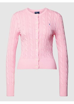 Sweter z dzianiny z wzorem warkocza ze sklepu Peek&Cloppenburg  w kategorii Swetry damskie - zdjęcie 167933976