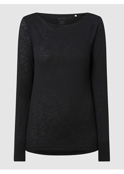 Bluzka z długim rękawem z bawełny ekologicznej ze sklepu Peek&Cloppenburg  w kategorii Bluzki damskie - zdjęcie 167934016