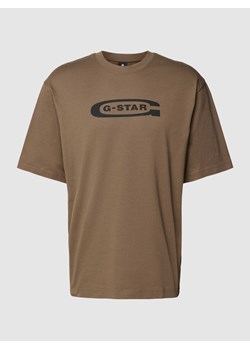 T-shirt z nadrukiem z logo model ‘Old school’ ze sklepu Peek&Cloppenburg  w kategorii T-shirty męskie - zdjęcie 167934095