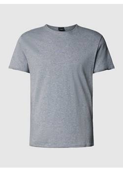 T-shirt o prostym kroju z efektem melanżu ze sklepu Peek&Cloppenburg  w kategorii T-shirty męskie - zdjęcie 167934116