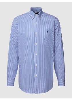 Koszula casualowa o kroju custom fit ze wzorem w paski ze sklepu Peek&Cloppenburg  w kategorii Koszule męskie - zdjęcie 167934177
