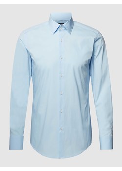 Koszula biznesowa o kroju slim fit z dodatkiem streczu ze sklepu Peek&Cloppenburg  w kategorii Koszule męskie - zdjęcie 167934429