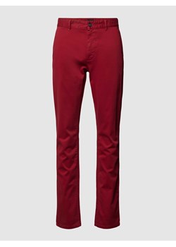 Chinosy o kroju slim fit z kieszeniami z tyłu ze sklepu Peek&Cloppenburg  w kategorii Spodnie męskie - zdjęcie 167934576