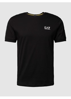 T-shirt z nadrukiem z logo ze sklepu Peek&Cloppenburg  w kategorii T-shirty męskie - zdjęcie 167934589