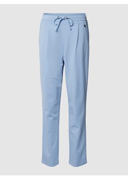 Spodnie z aplikacją model ‘ZASTRETCH’ ze sklepu Peek&Cloppenburg  w kategorii Spodnie damskie - zdjęcie 167934706