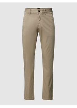 Chinosy o kroju tapered fit z dodatkiem streczu ze sklepu Peek&Cloppenburg  w kategorii Spodnie męskie - zdjęcie 167934938