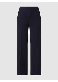 Luźne spodnie z krepy model ‘Fanca’ ze sklepu Peek&Cloppenburg  w kategorii Spodnie damskie - zdjęcie 167935055