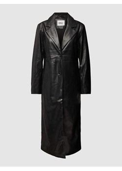 Płaszcz z imitacji skóry model ‘Saramy’ ze sklepu Peek&Cloppenburg  w kategorii Płaszcze damskie - zdjęcie 167935218