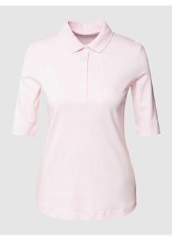 Koszulka polo z krótką listwą guzikową ze sklepu Peek&Cloppenburg  w kategorii Bluzki damskie - zdjęcie 167935359