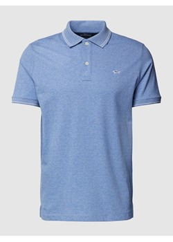 Koszulka polo z efektem melanżu ze sklepu Peek&Cloppenburg  w kategorii T-shirty męskie - zdjęcie 167935397