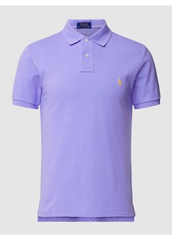 Koszulka polo o kroju slim fit z wyhaftowanym logo ze sklepu Peek&Cloppenburg  w kategorii T-shirty męskie - zdjęcie 167935428